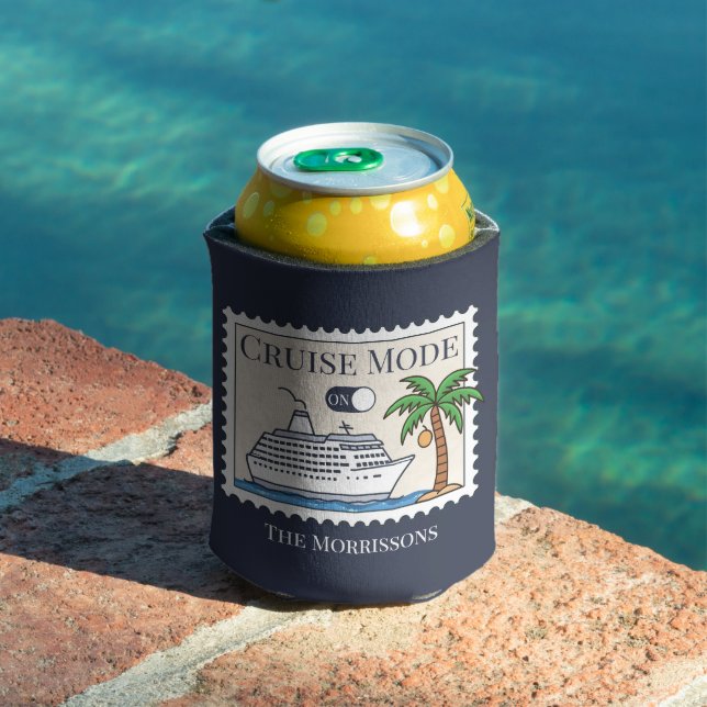 Cruise Mode On Personalised Can Cooler (In Situ Pool)