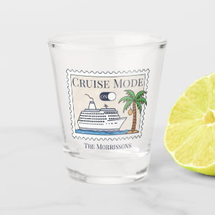 Cruise Mode On Personalised Shot Glass