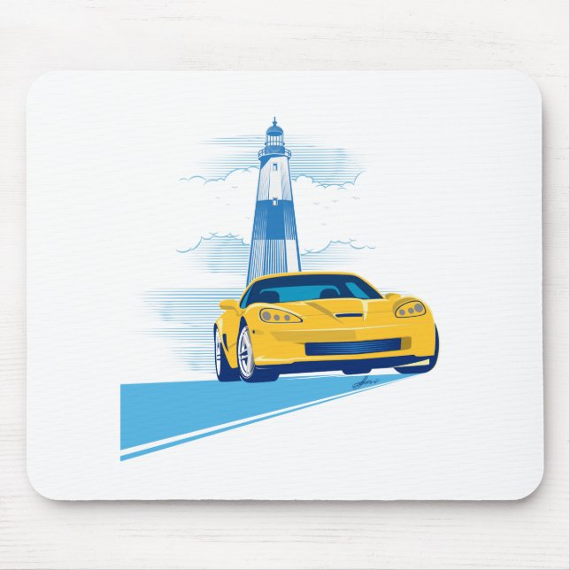 cruise_montauk_design.ai mouse pad (Front)