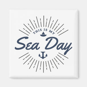 cruise my sea day magnet