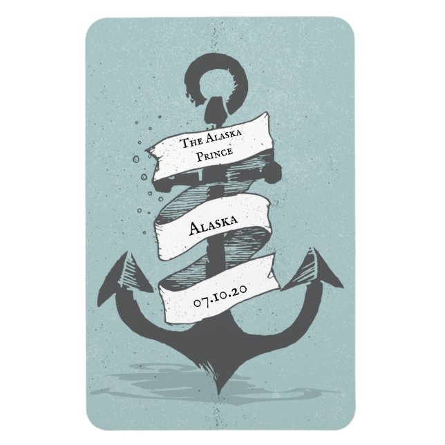 Cruise Nautical Travel Vacation Door Finder Marker Magnet (Vertical)