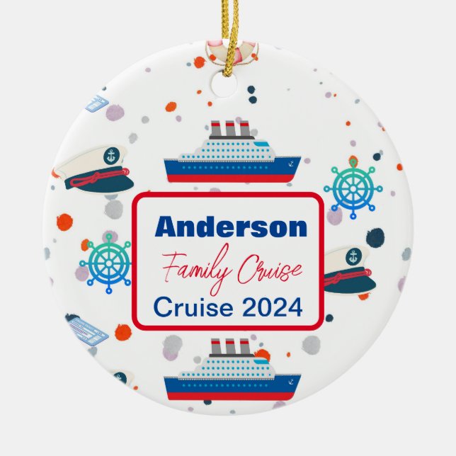 Cruise Ornament (Front)