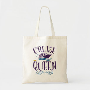 Cruise Queen Cute Cruising Women Tote Bag