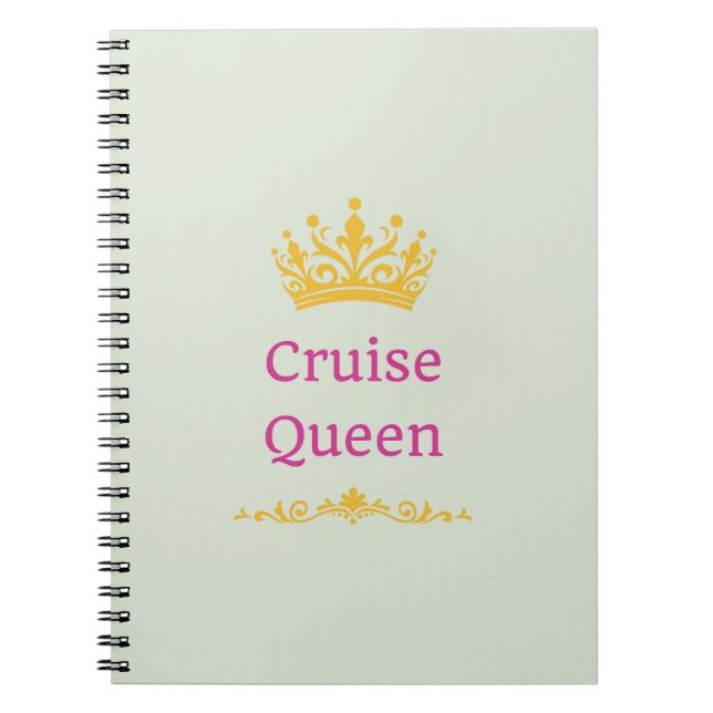 Cruise Queen Notebook (Front)