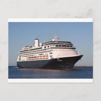Cruise ship 7 postcard
