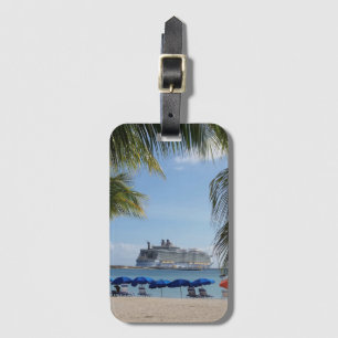 Cruise Ship Acrylic Luggage Tag