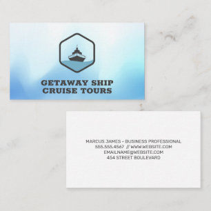 Cruise Ship Business Card