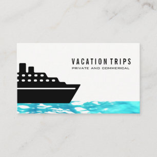 Cruise Ship Business Card