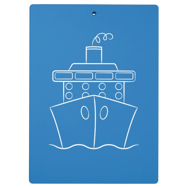 Cruise ship clipboard (Back)