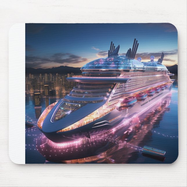 Cruise Ship Concept Mouse Pad (Front)