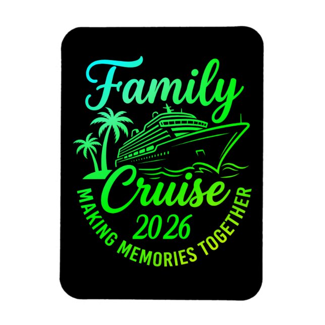 Cruise Ship Decor Stateroom Magnet (Vertical)