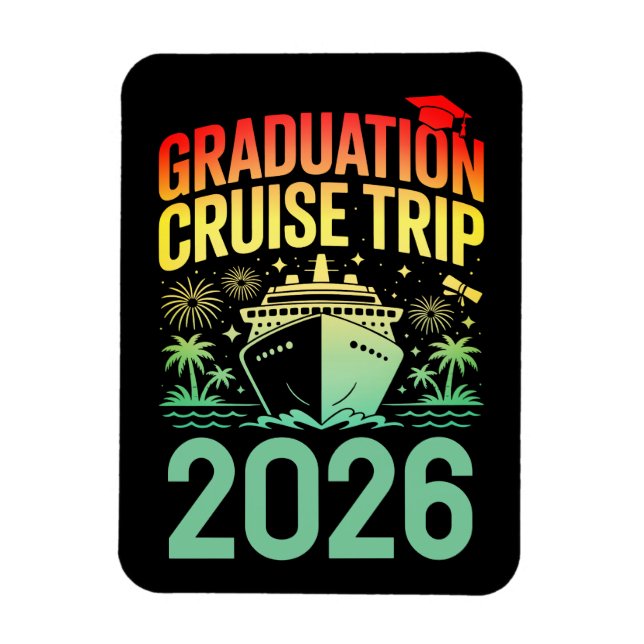 Cruise Ship Decor Stateroom Magnet (Vertical)