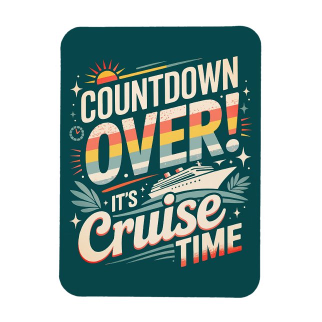Cruise Ship Decor Stateroom Magnet (Vertical)