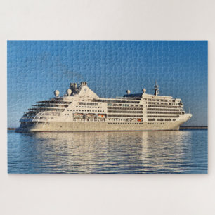 Cruise ship early morning, Outer Harbor 2 Jigsaw Puzzle