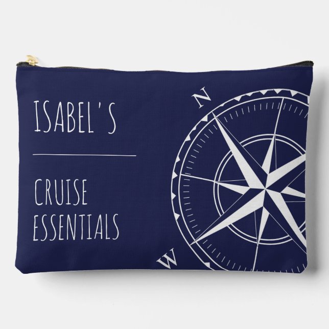 Cruise Ship Essentials Zipper Pouch (Front)