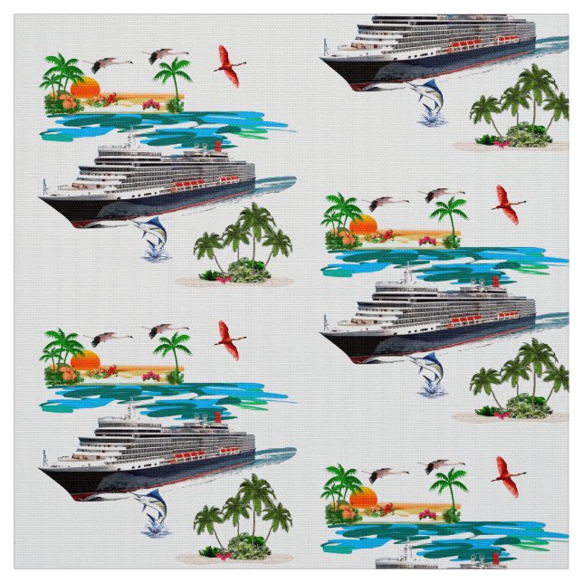 Cruise Ship Fabric (Swatch)