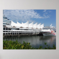 Cruise Ship in Vancouver, B.C. Canada