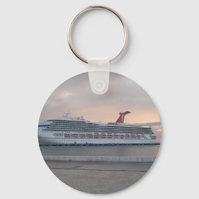 Cruise Ship Key Chain (Front)