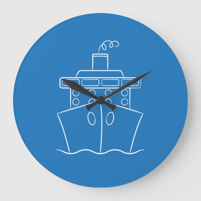 Cruise ship large clock (Front)