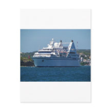 Cruise Ship Leaving Mahon