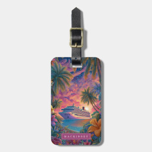 Cruise Ship Luggage Tag