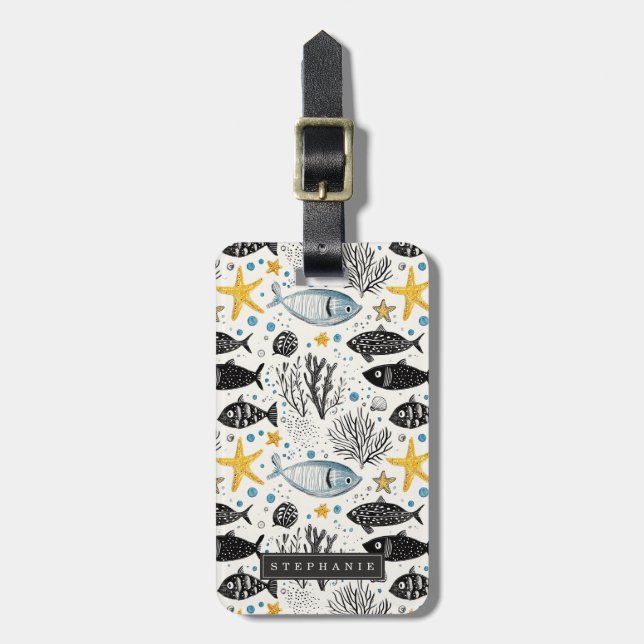 Cruise Ship Luggage Tag (Front Vertical)