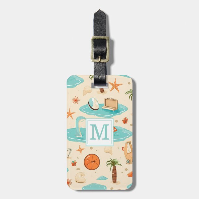 Cruise Ship Luggage Tag (Front Vertical)