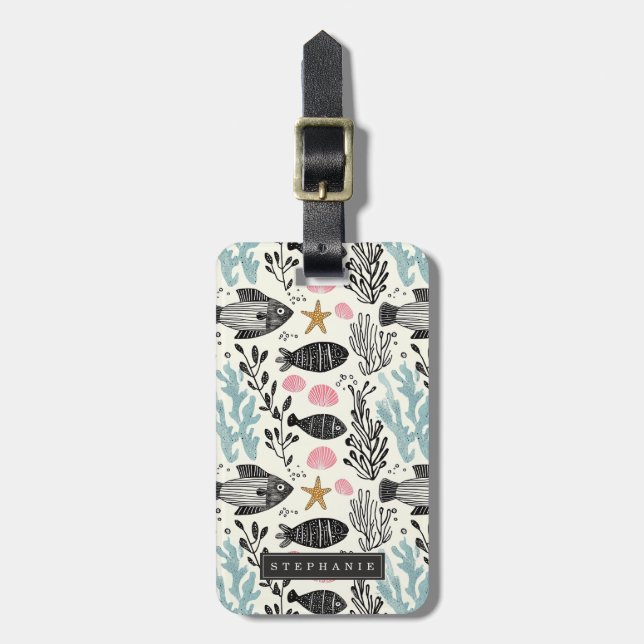 Cruise Ship Luggage Tag (Front Vertical)