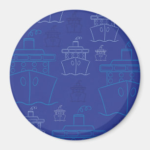 Cruise ship magnet