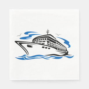 Cruise Ship Napkin