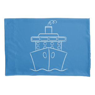 Cruise ship pillowcase