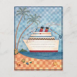 Cruise Ship - Postcard