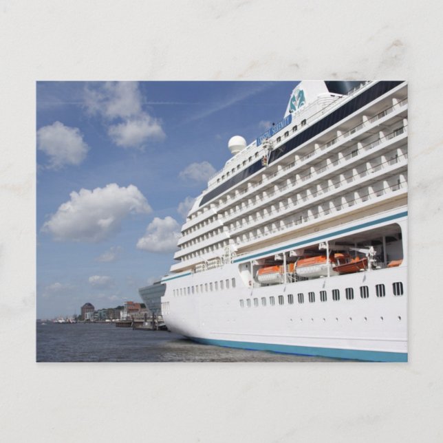Cruise Ship Postcard (Front)