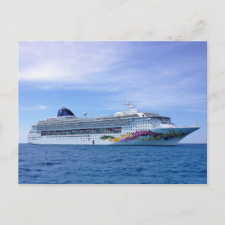 Cruise Ship Postcard