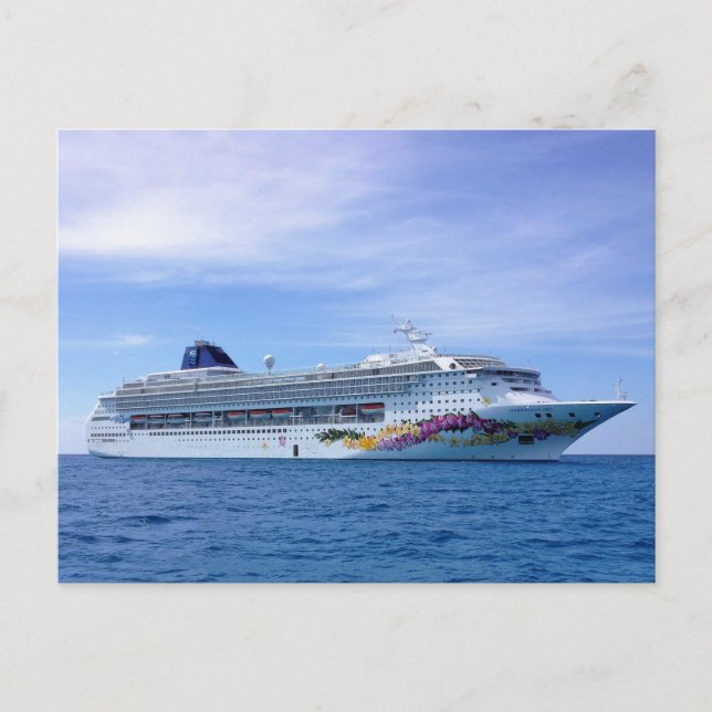Cruise Ship Postcard (Front)