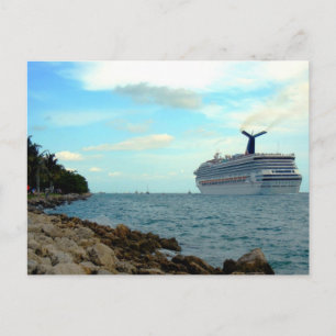 ~Cruise Ship~ POSTCARD, CUSTOMIZE Postcard