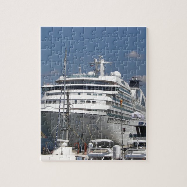 Cruise Ship Seabourn Odyssey Jigsaw Puzzle (Vertical)