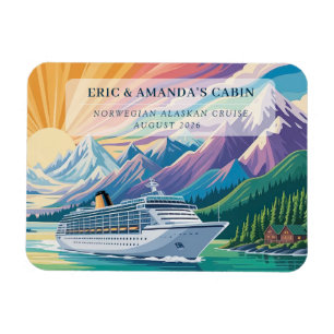 Cruise Ship Stateroom Magnet