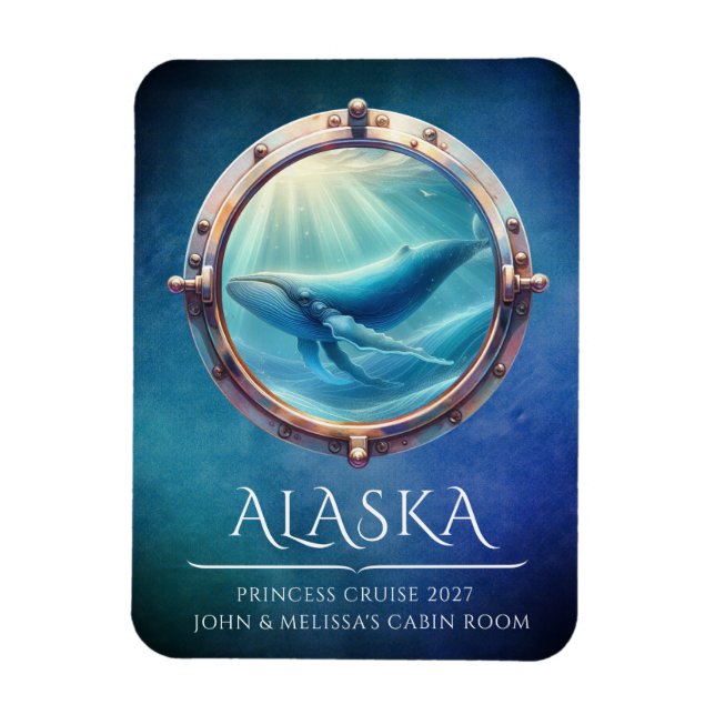 Cruise Ship Stateroom Magnet (Vertical)