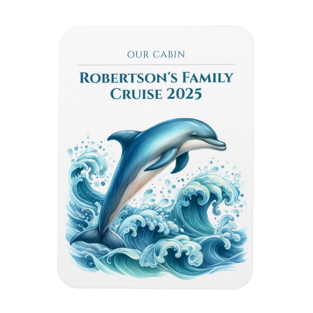 Cruise Ship Stateroom Magnet (Vertical)