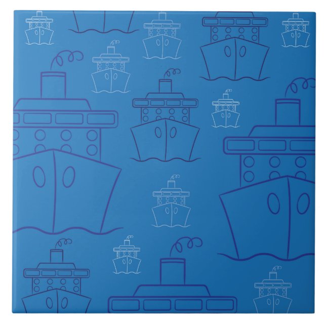 Cruise ship tile (Front)