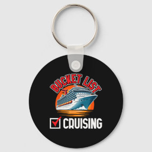Cruise Ship Vacation Bucket List Cruising  Key Ring