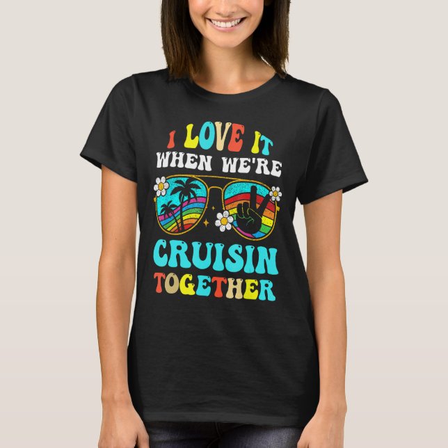 Cruise Ship Vacation Friends Buddies Couples Girl  T-Shirt (Front)