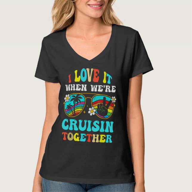 Cruise Ship Vacation Friends Buddies Couples Girl  T-Shirt (Front)