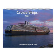 Cruise Ships 2027 calendar