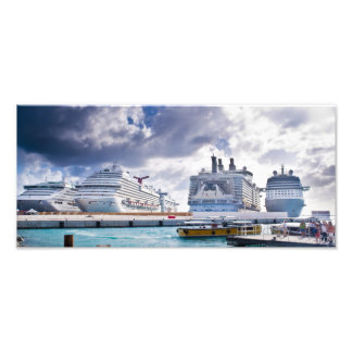Cruise Ships Photo Print