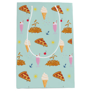 Cruise Snacks Pattern Medium Gift Bag