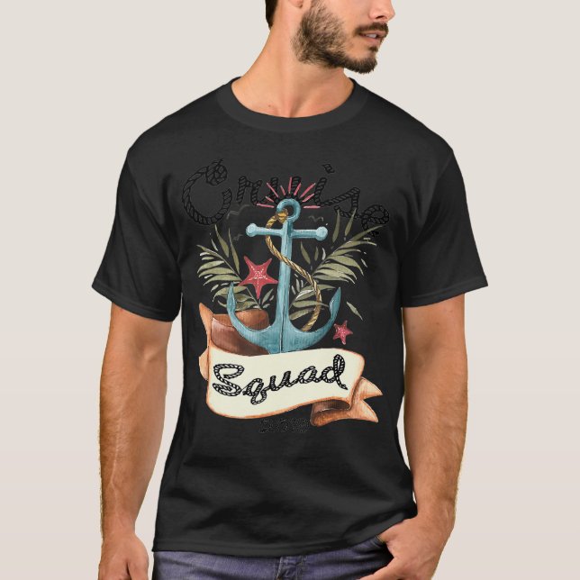 Cruise Squad 2019 Tshirt Family Cruise Trip (Front)