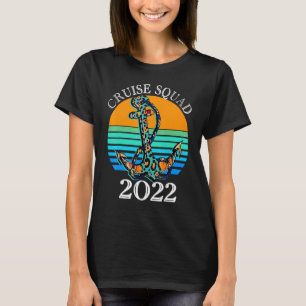 Cruise Squad 2022 Cowhide Leopard Anchor Cruising T-Shirt