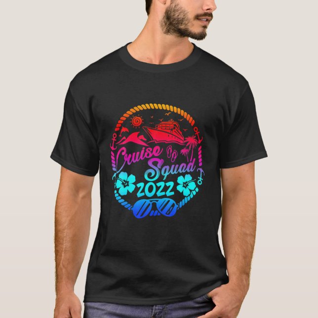 Cruise Squad 2022 Matching Family Group With Ancho T-Shirt (Front)